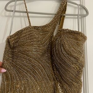 Mambo couture Beaded evening Dress